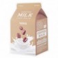 A'Pieu Coffee Milk One-Pack - Maschera Viso In Tessuto Idratante E Rivitalizzante Per Pelli Secche