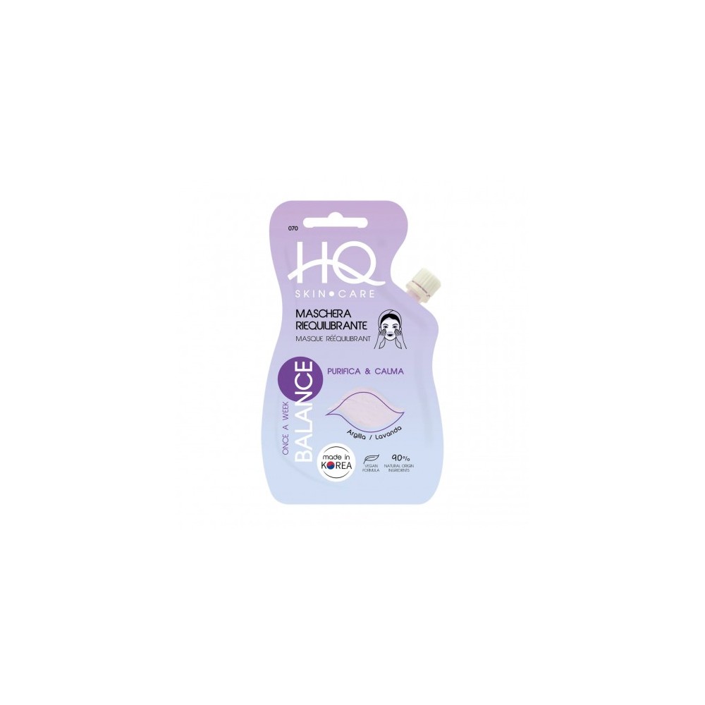 Hq Balance - Maschera Riequilibrante Con Argilla E Lavanda 15 Ml 