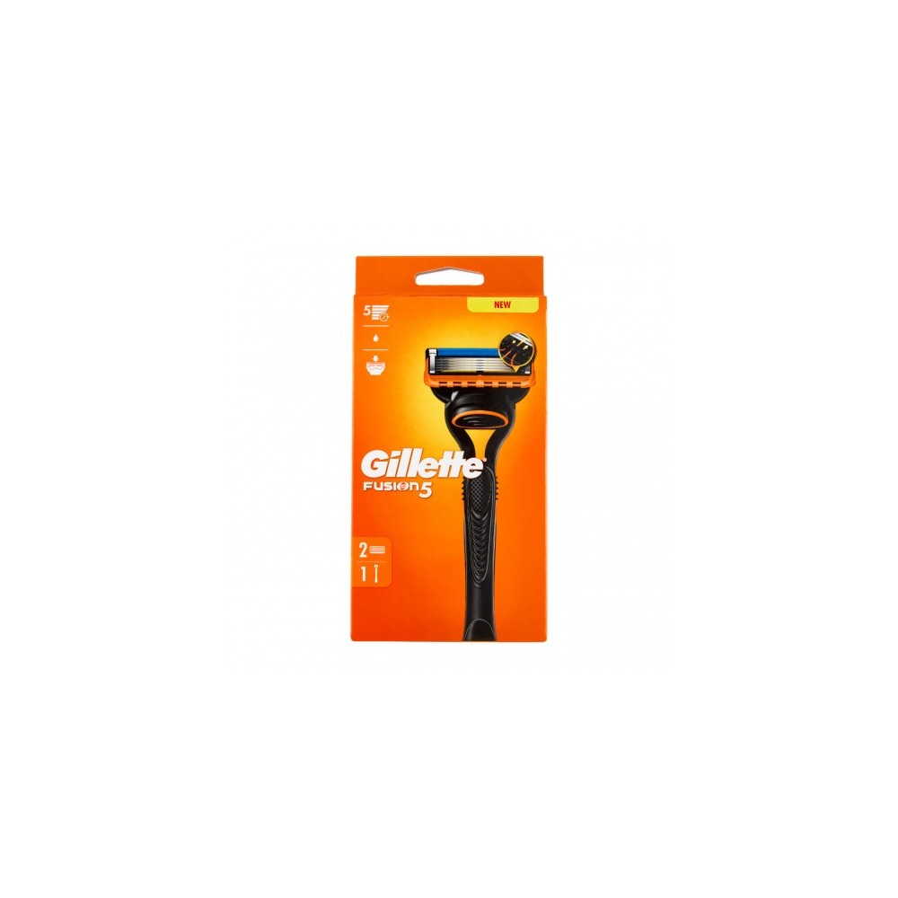 Gillette Fusion 5 - 2 Rasoi Con 5 Lame + Manico 