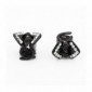 Ib Fashion Hair 157N - 2 Pinze Con Strass Per Capelli