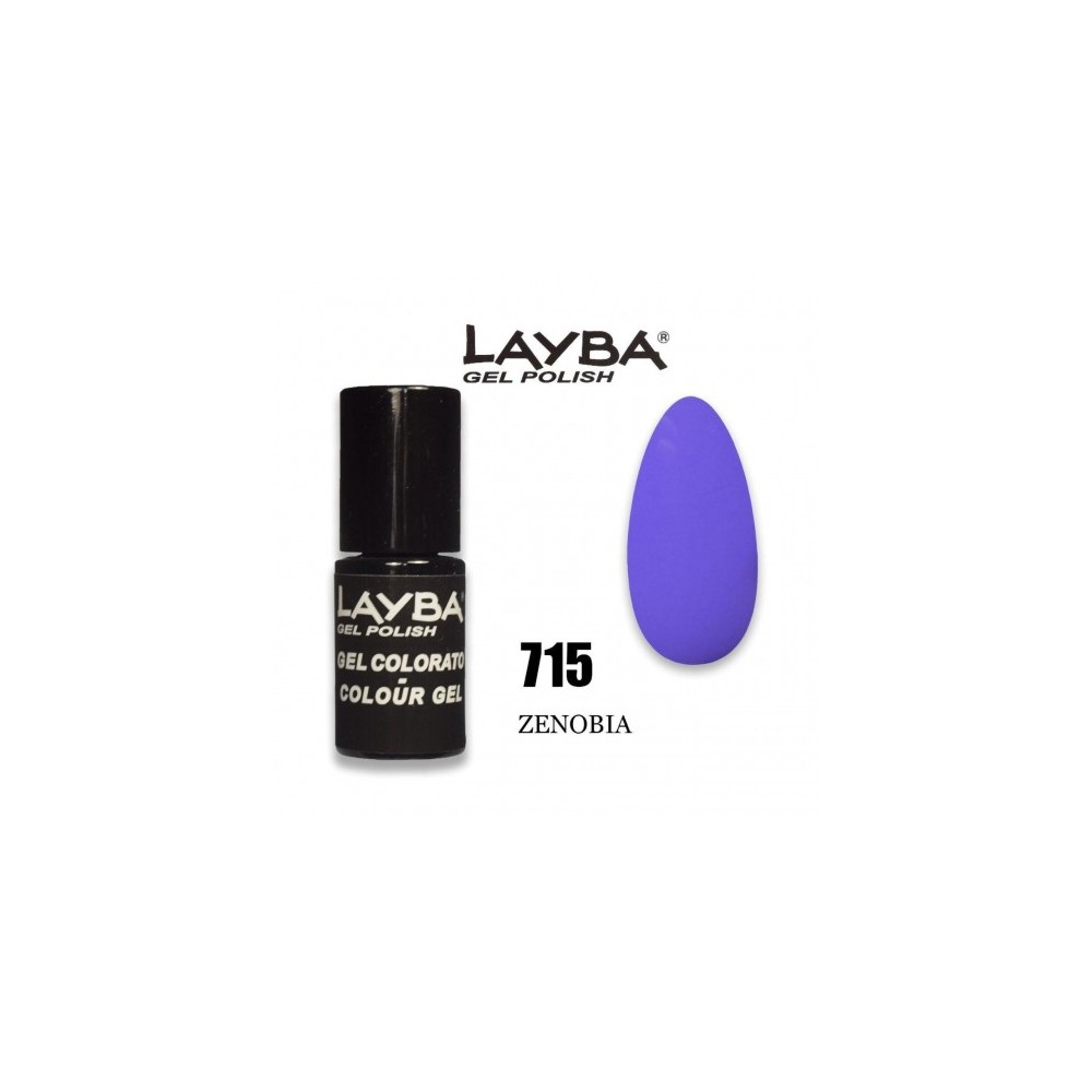 Layla Layba Gel Polish Smalto Semipermanente N. 715 Zenobia 