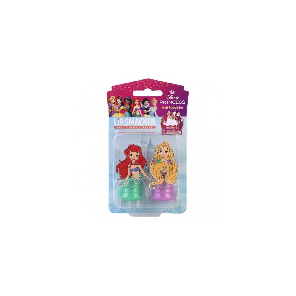 Lip Smacker Disney Princess Ariel & Rapunzel - Set Smalti 