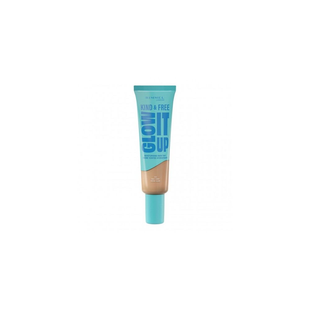 Rimmel Kind & Free Glow It Up - Fondotinta Liquido N. 103 True Ivory 