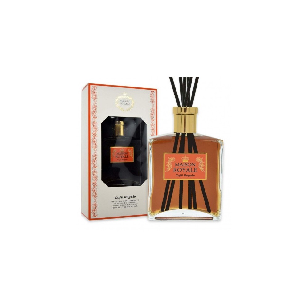 Maison Royale Cafè Royale - Profumatore Per Ambiente Con Bastoncini 500 Ml 