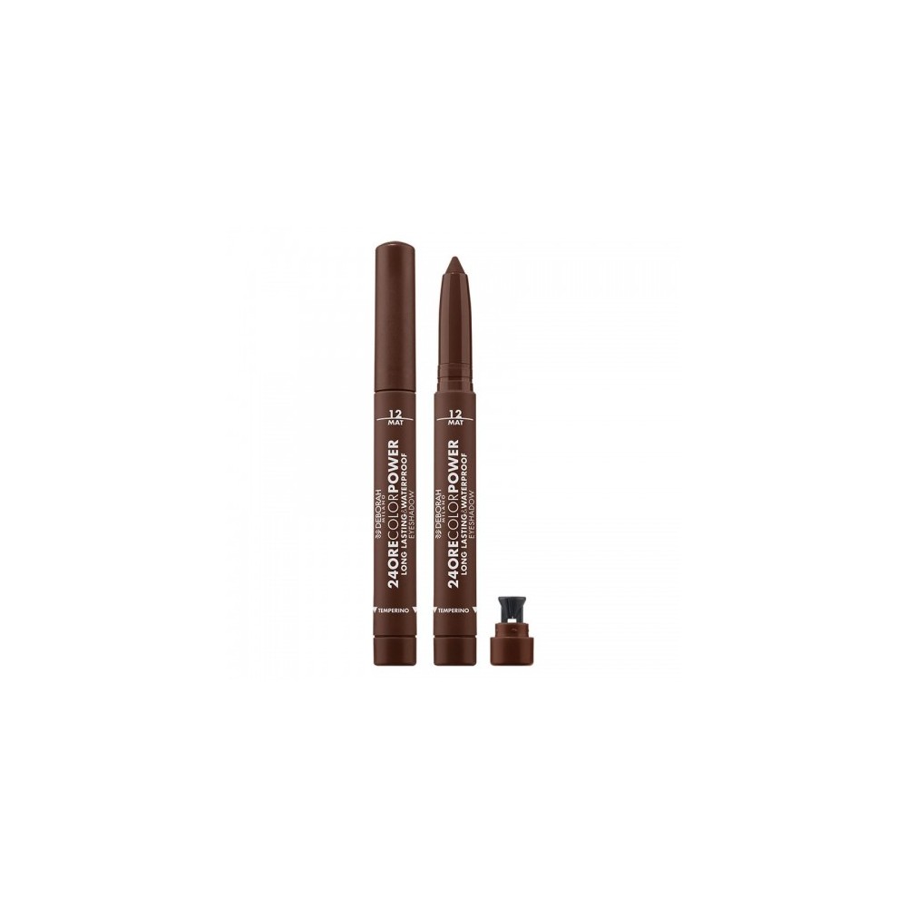 Deborah 24 Ore Color Power - Ombretto Stick N. 12 Brown 