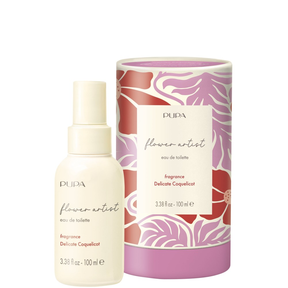 Pupa Flower Artist Delicate Coquelicot - Eau De Toilette Donna 100 Ml Vapo 