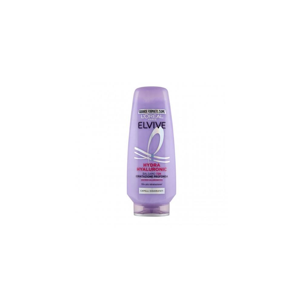 L'Oreal Paris Elvive Hydra Hyaluronic - Balsamo 72H Idratazione Profonda 250 Ml 
