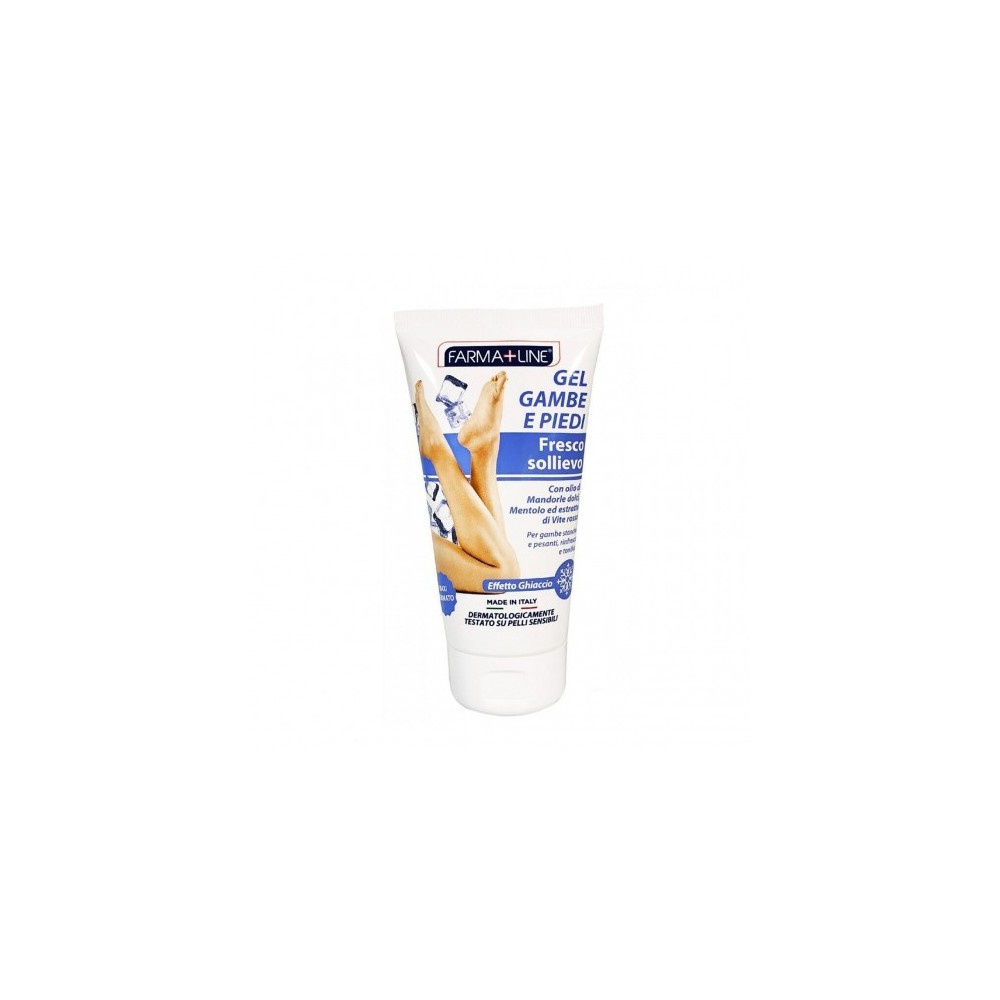 Farmaline Gel Gambe E Piedi - Fresco Sollievo effetto Ghiaccio 150 Ml 