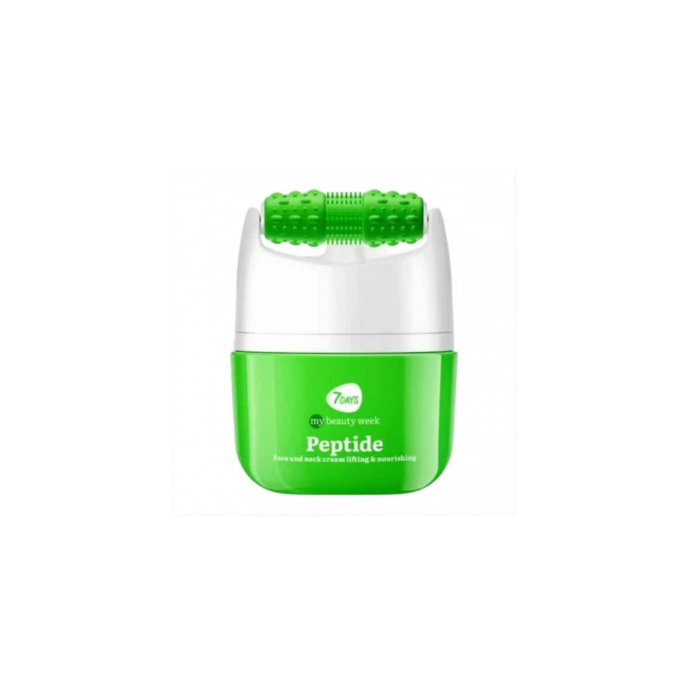 7Days Peptide V-Shaping - Crema Viso Schiarente Anti-EtÃ  E Lifting Con Rullo Massaggiante 40 Ml 