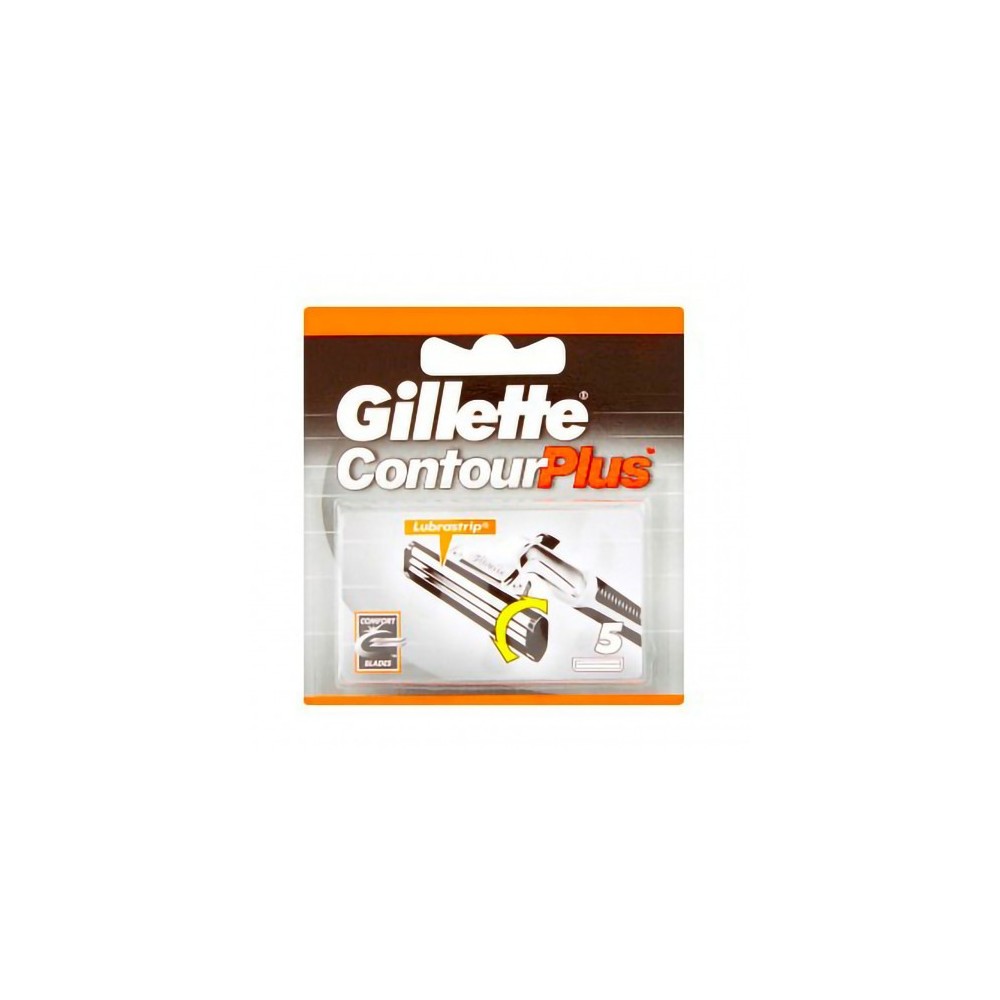 Gillette Contourplus - 5 testine di ricambio 