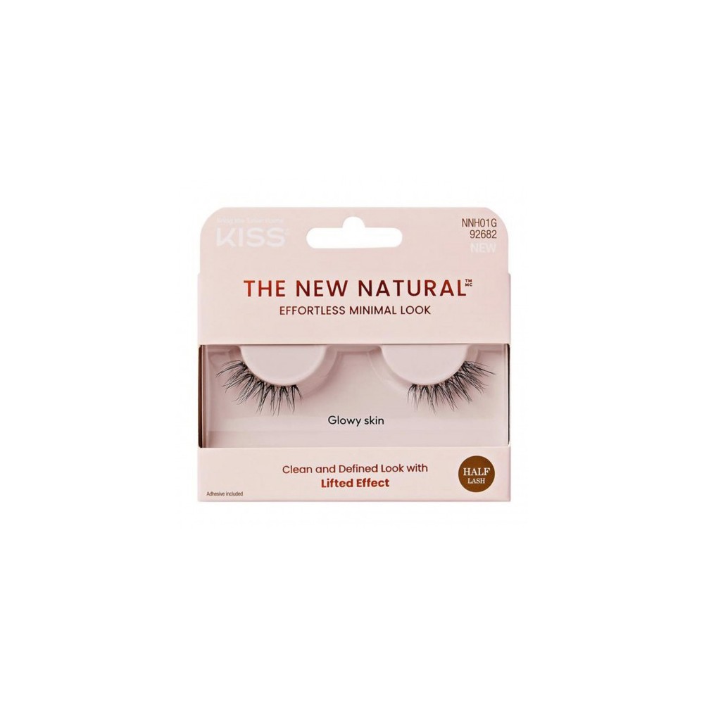 Kiss The New Natural - Ciglia Finte Glowy Skin  