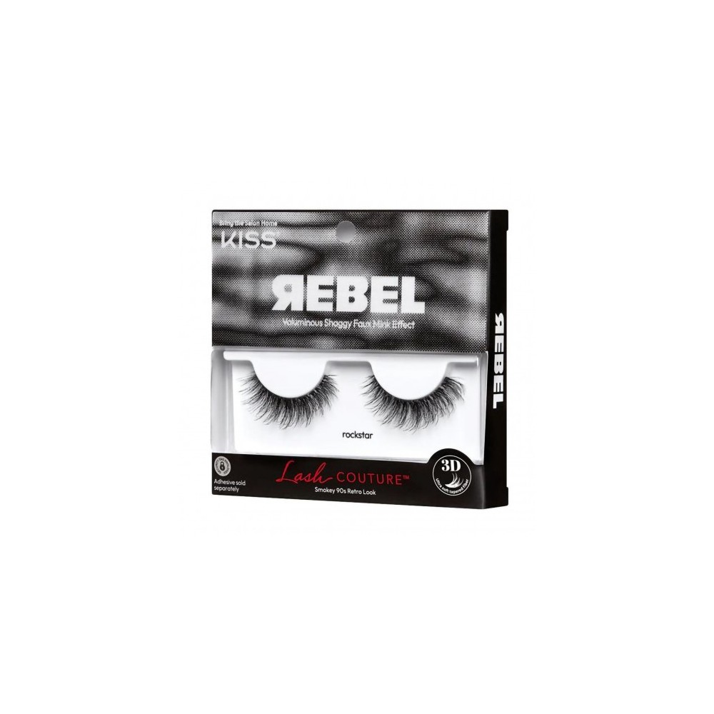 Kiss Rebel Lash Couture - Ciglia Finte Rockstar 