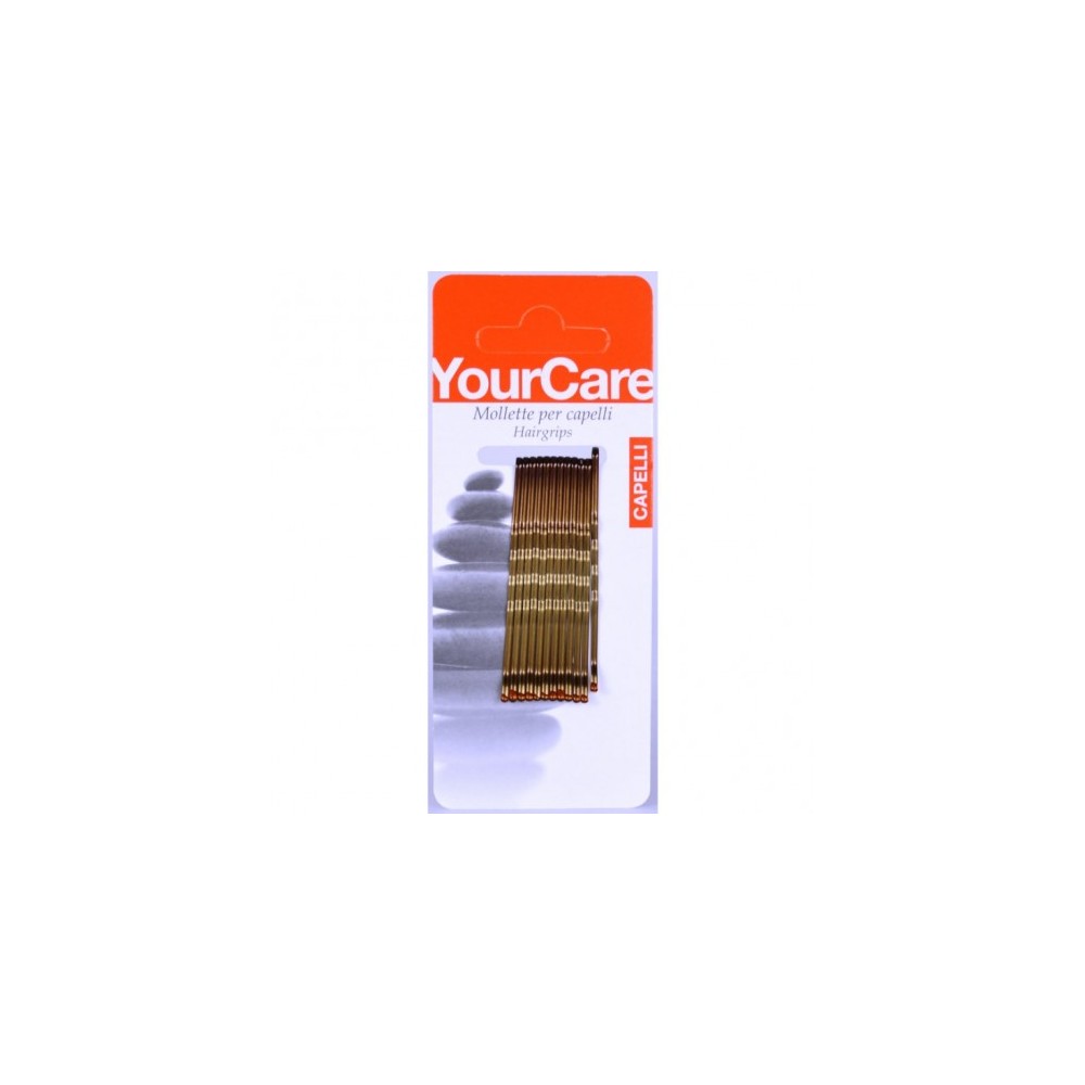 Your Care 12 mollettine Castano da 2.5 per capelli 