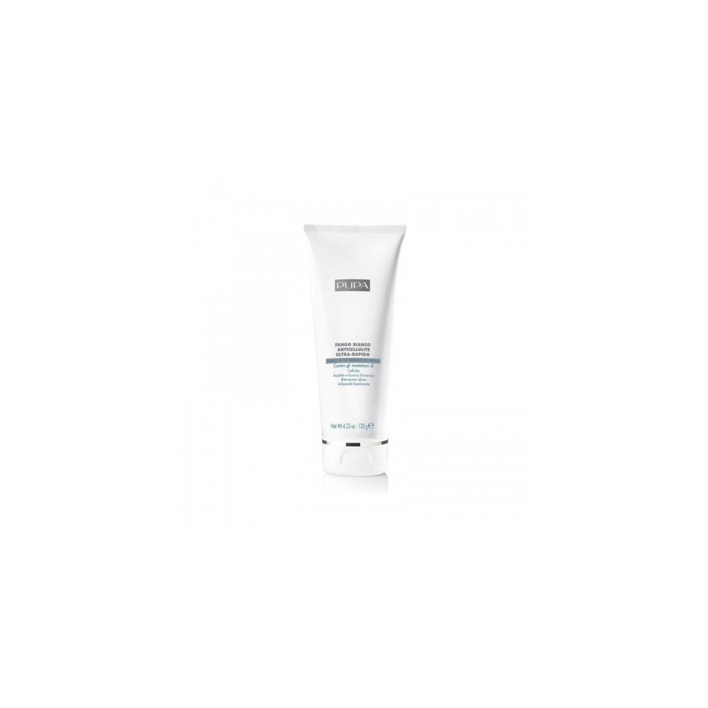 Pupa Fango Bianco Anticellulite Ultra Rapido - Trattamento Corpo Intensivo 120 Ml 