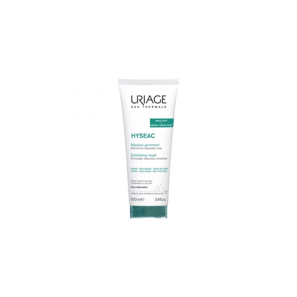 Uriage Hyseac Exfoliating Mask - Maschera Purificante Opacizzante Levigante A Doppia Azione 15 Ml 
