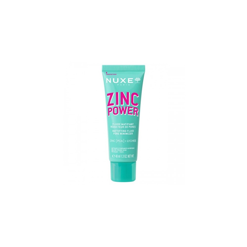 Nuxe Zinc Power - Fluido Mattificante Anti-Imperfezioni 40 Ml 