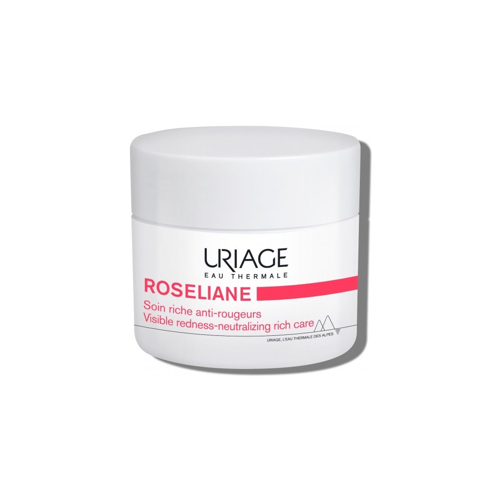 Uriage Roseliane - Crema Ricca Anti-Rossori Idratante Lenitiva 50 Ml 