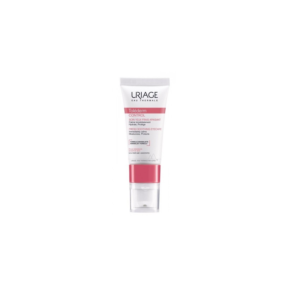 Uriage Tolederm Control - Contorno Occhi Sensibile Anti-Occhiaie E Borse 15 Ml 