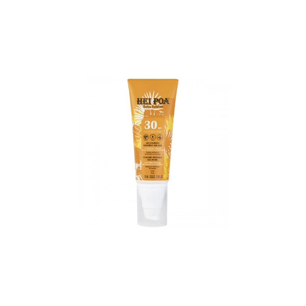 Ocean Hei Poa Gel En Huille Spf30 - Olio-Gel solare invisibile 100 Ml 