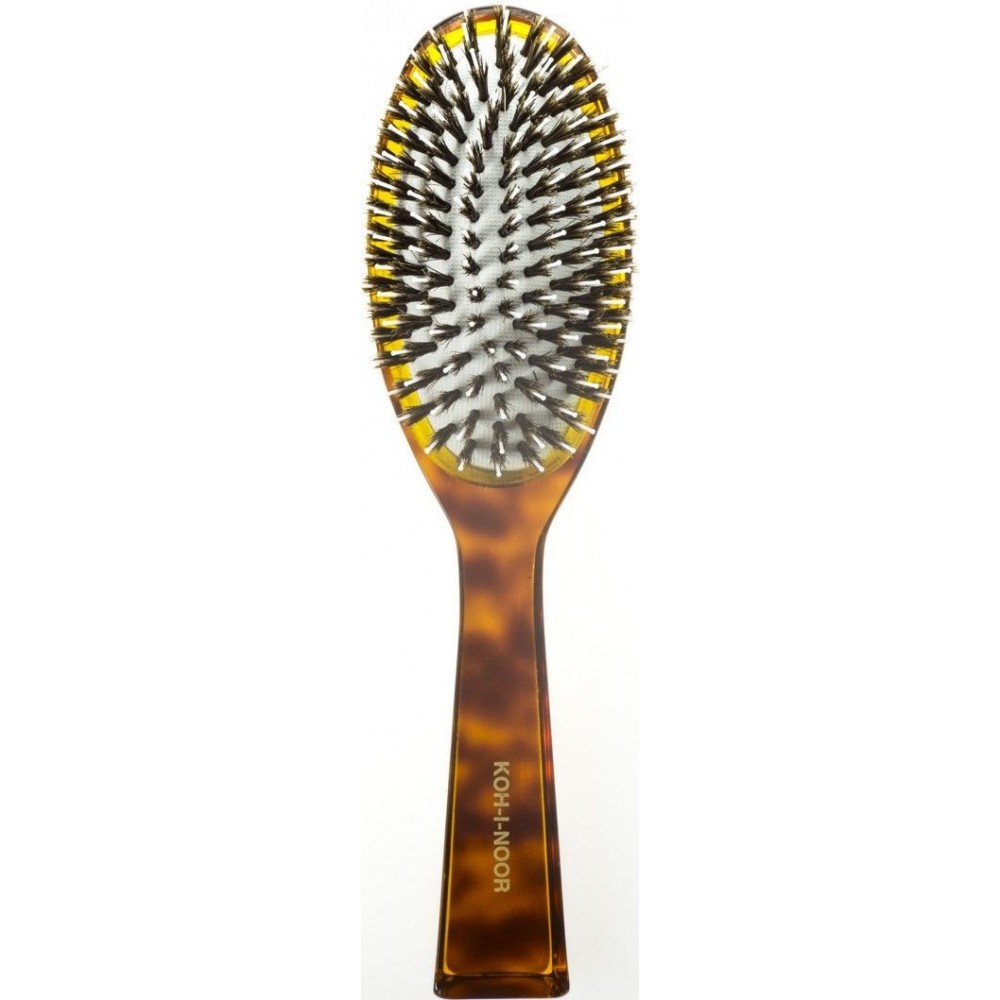 Koh-I-Noor 122 - Spazzola Pneumatica Ovale Con Setole Di Cinghiale E Picco In Nylon 